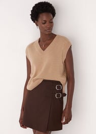 Cashmere V Neck Tank