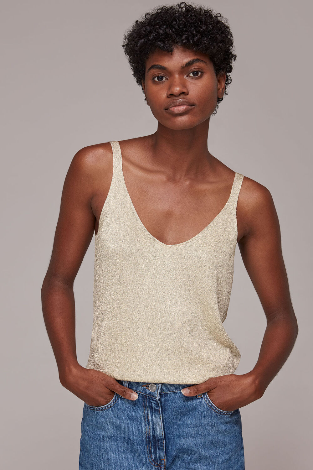 Sparkle Knitted Cami