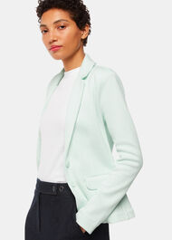 Slim Fit Jersey Jacket