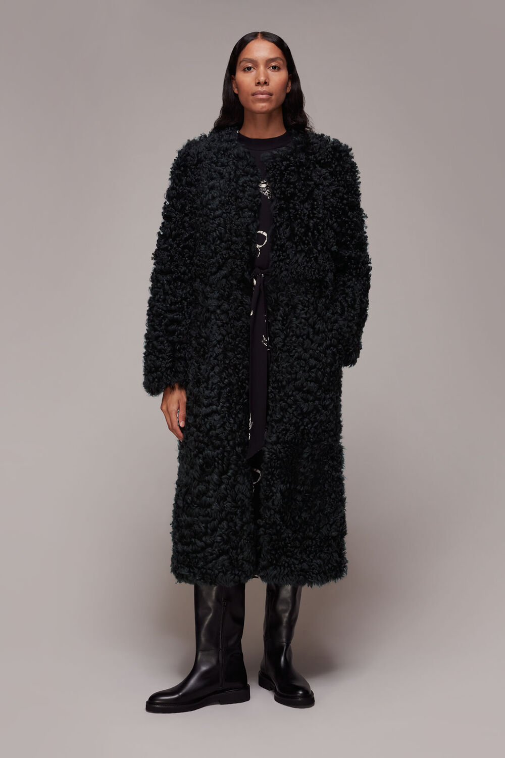 Eliza Shearling Coat