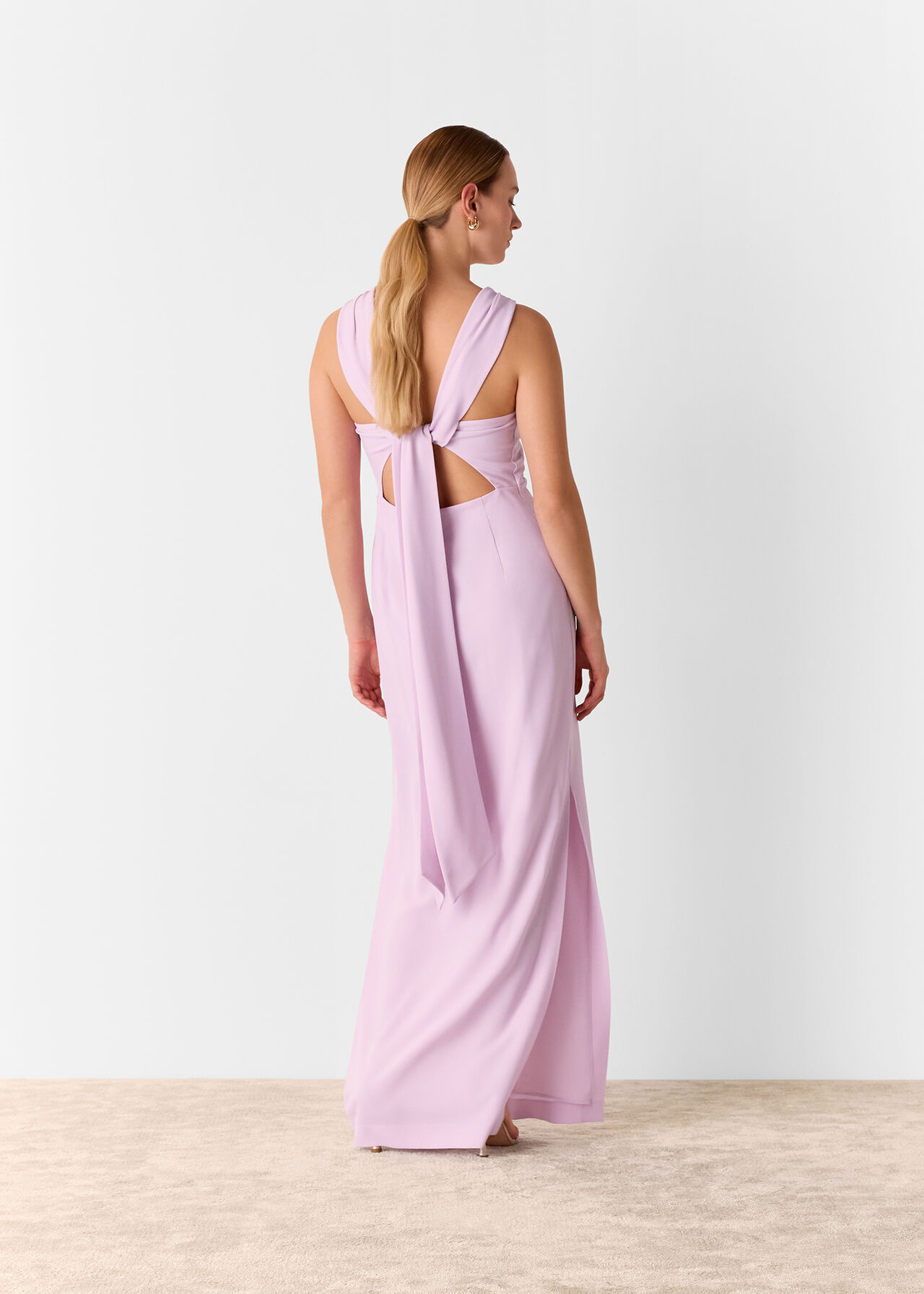 Tie Back Maxi Dress