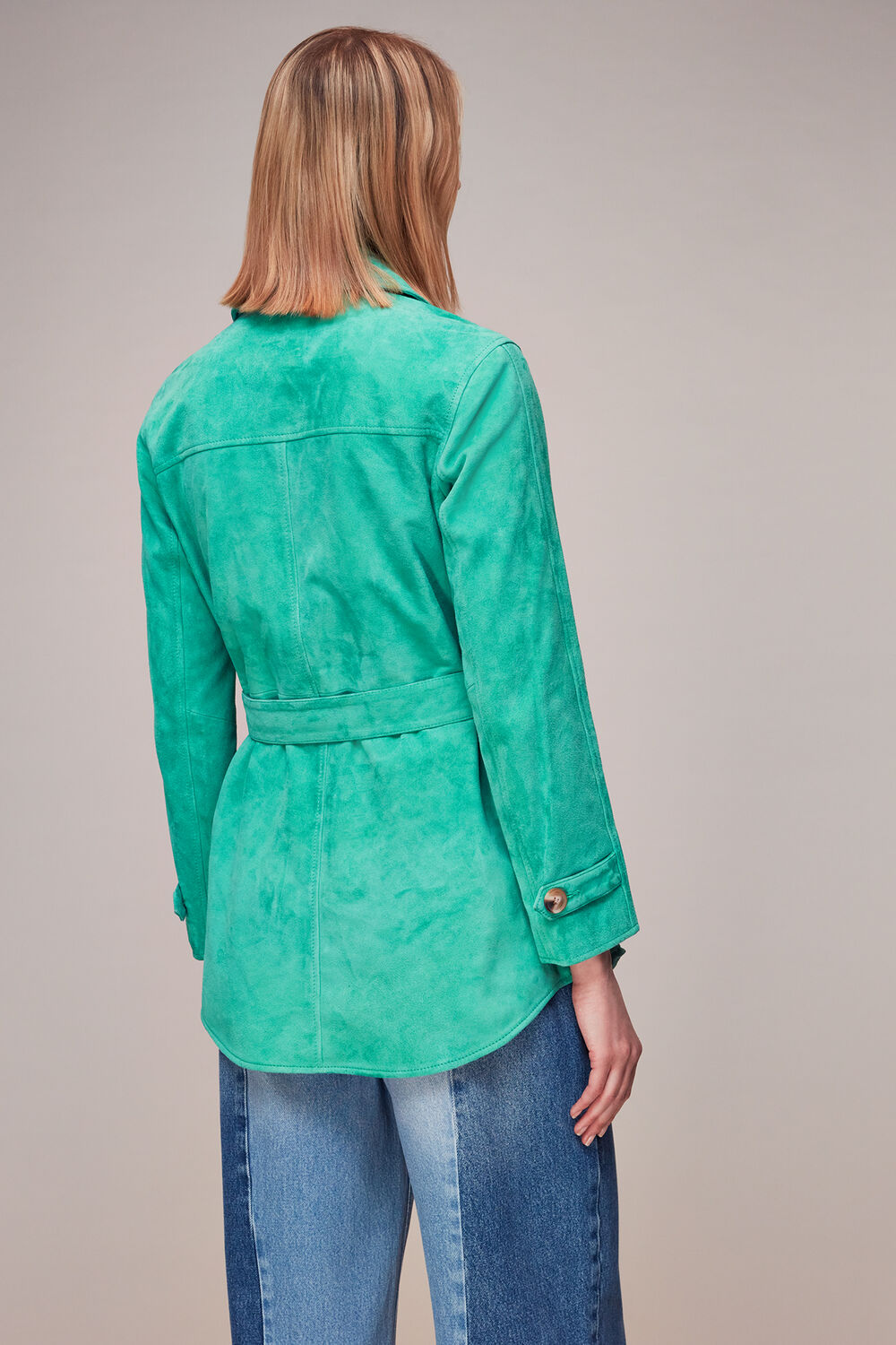 Rosa Suede Overshirt