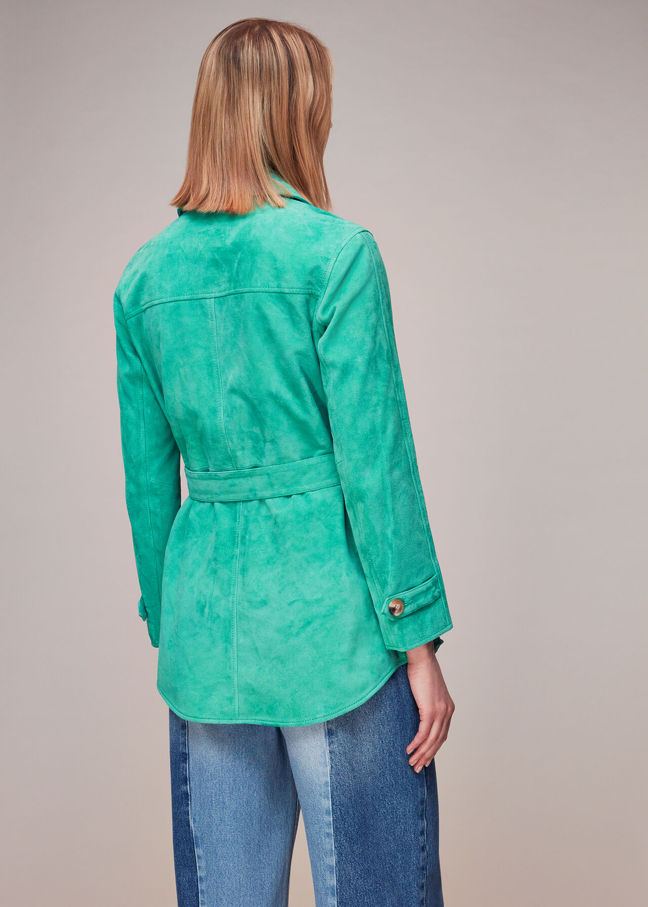 Rosa Suede Overshirt