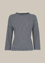 Cotton Pocket Stripe Top