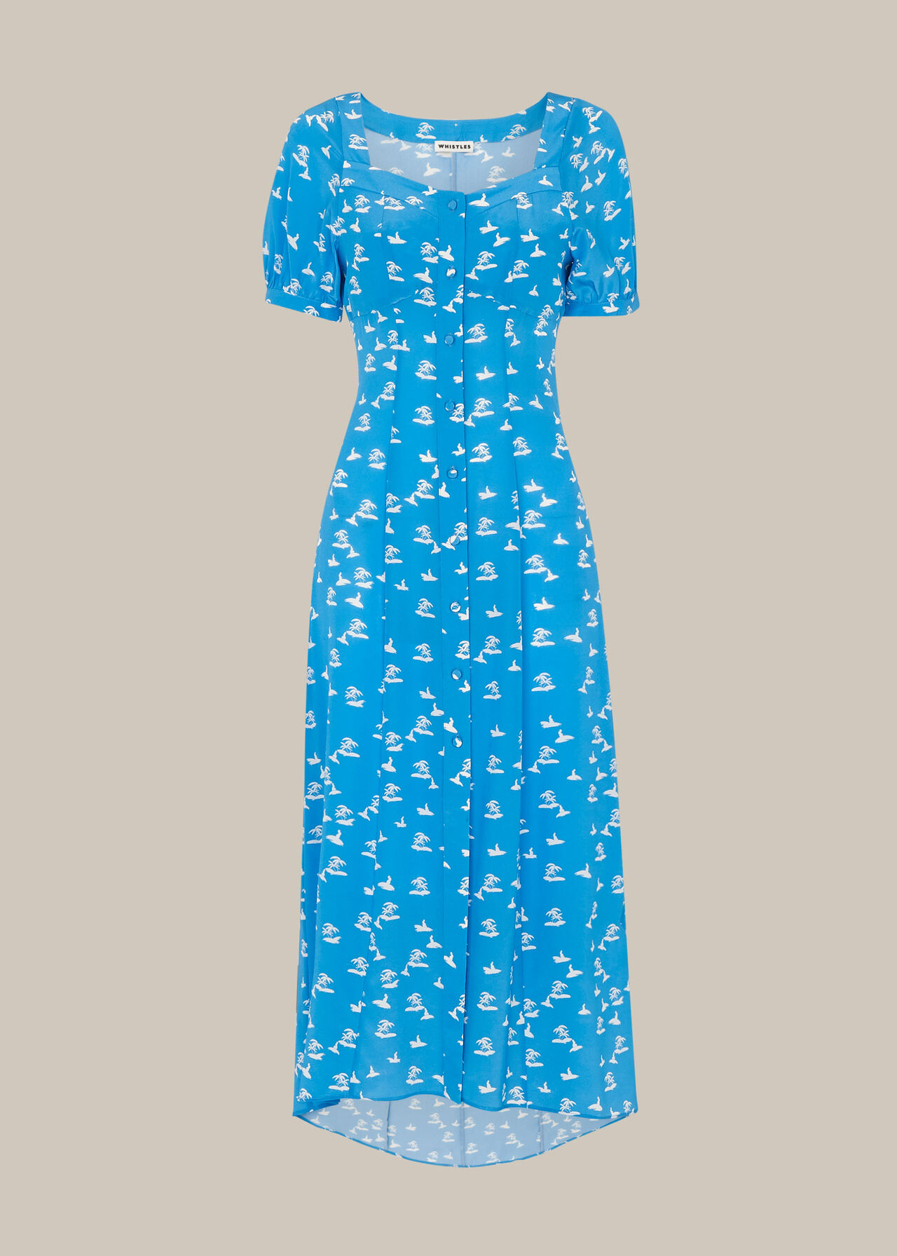 Silk Island Dress