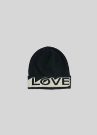 Green Thomas Love Hat Black/White