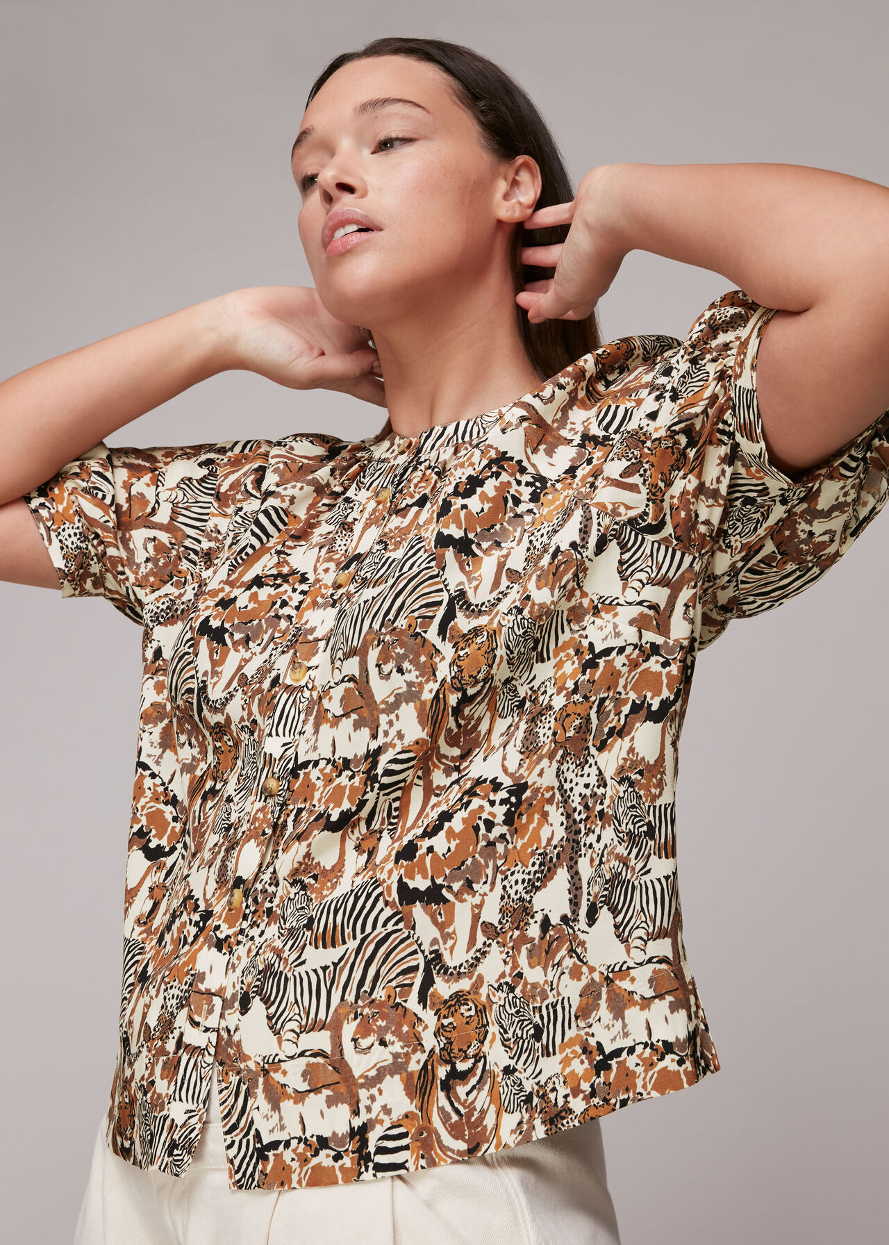 Camo Safari Casual Shirt