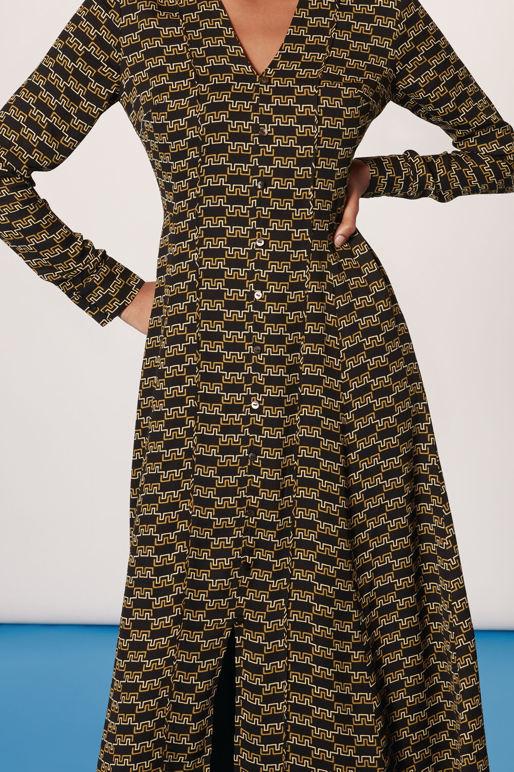 Tangle Check Shirt Dress