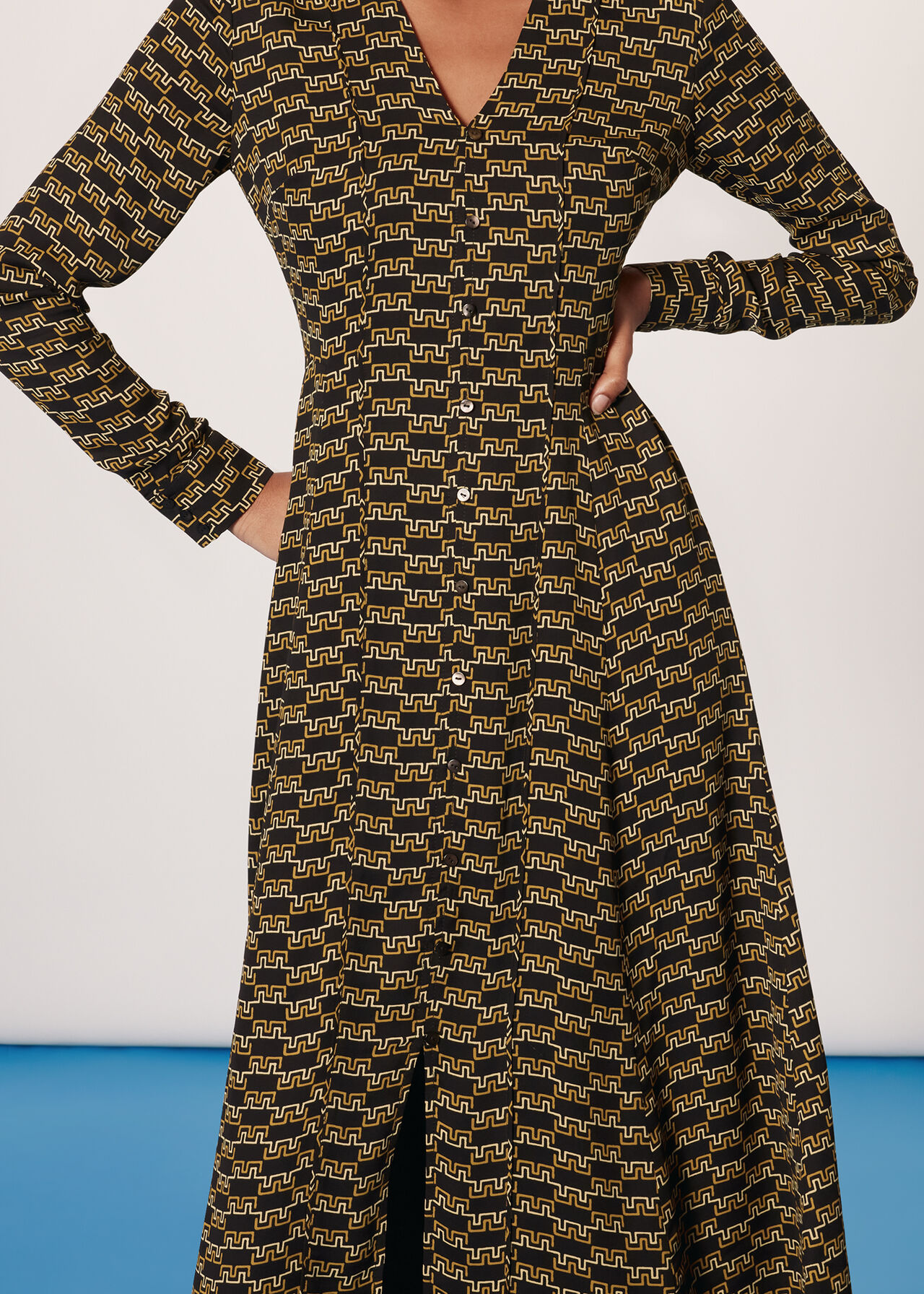 Tangle Check Shirt Dress