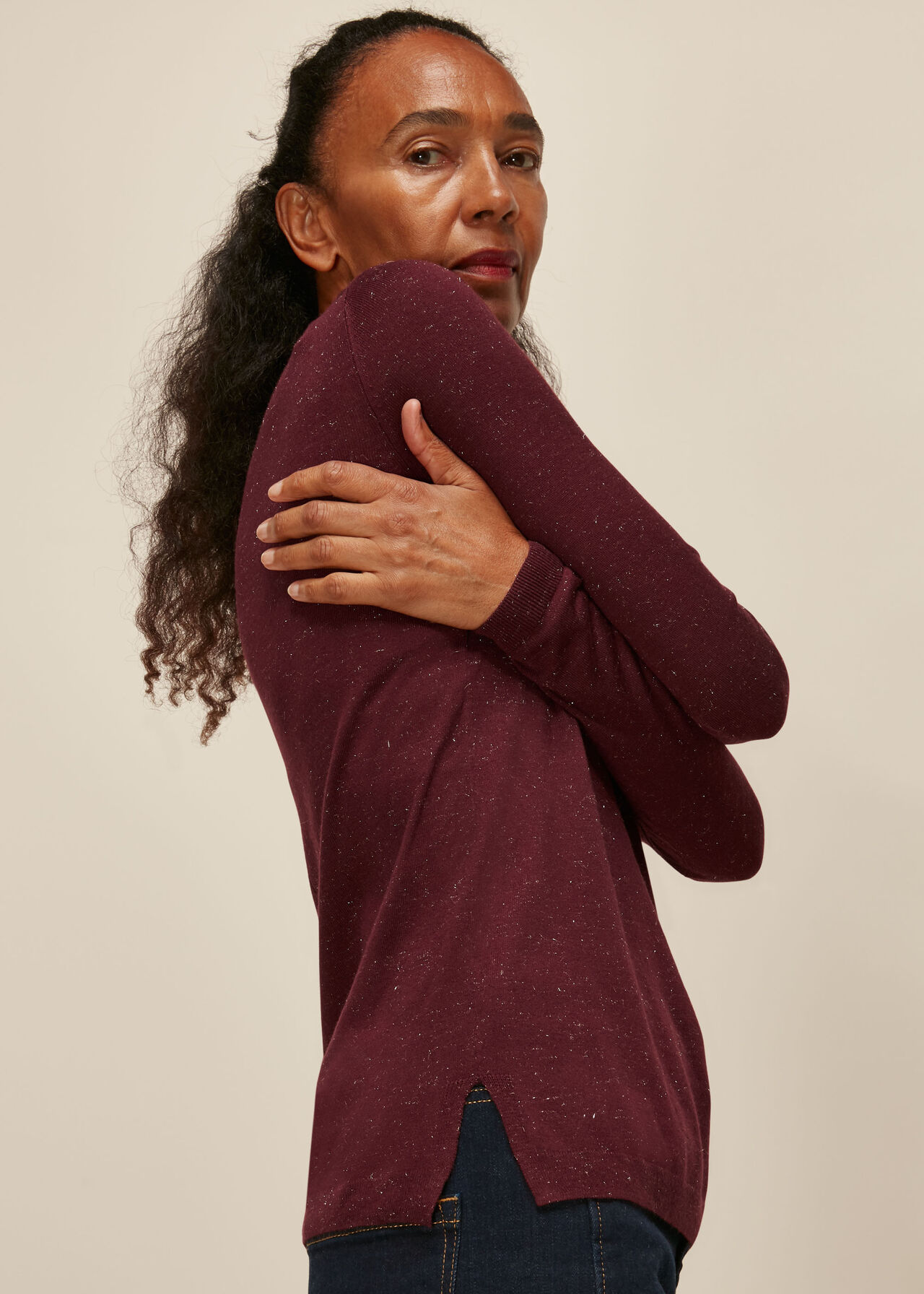 Annie Sparkle Knit