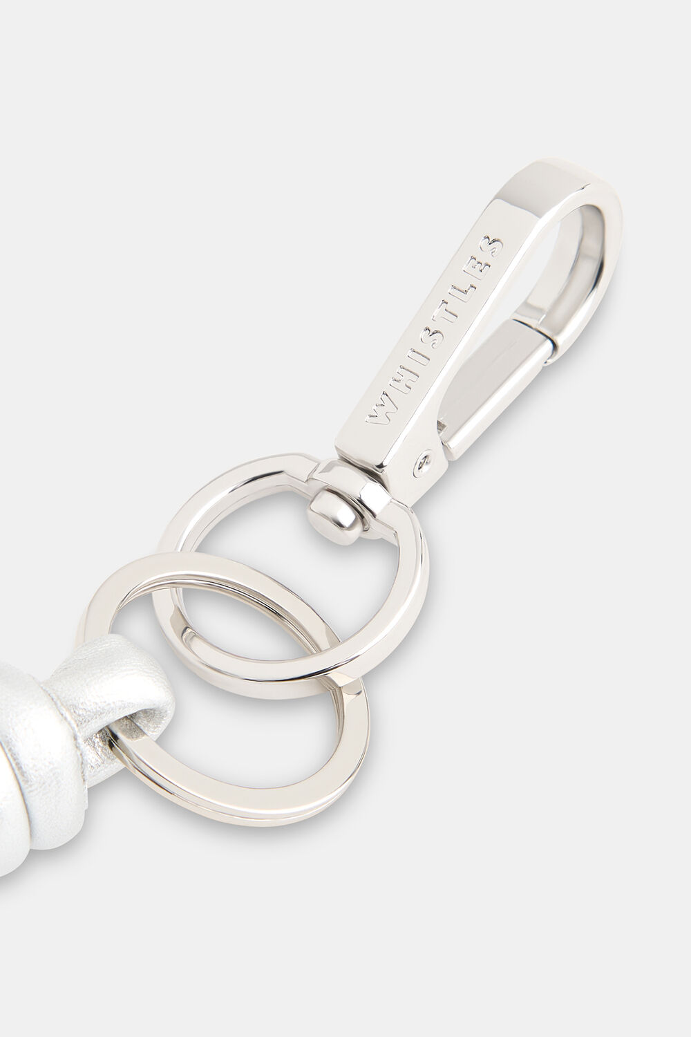Leather Knotted Keyring