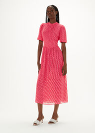 Diagonal Leaf Blair Dress