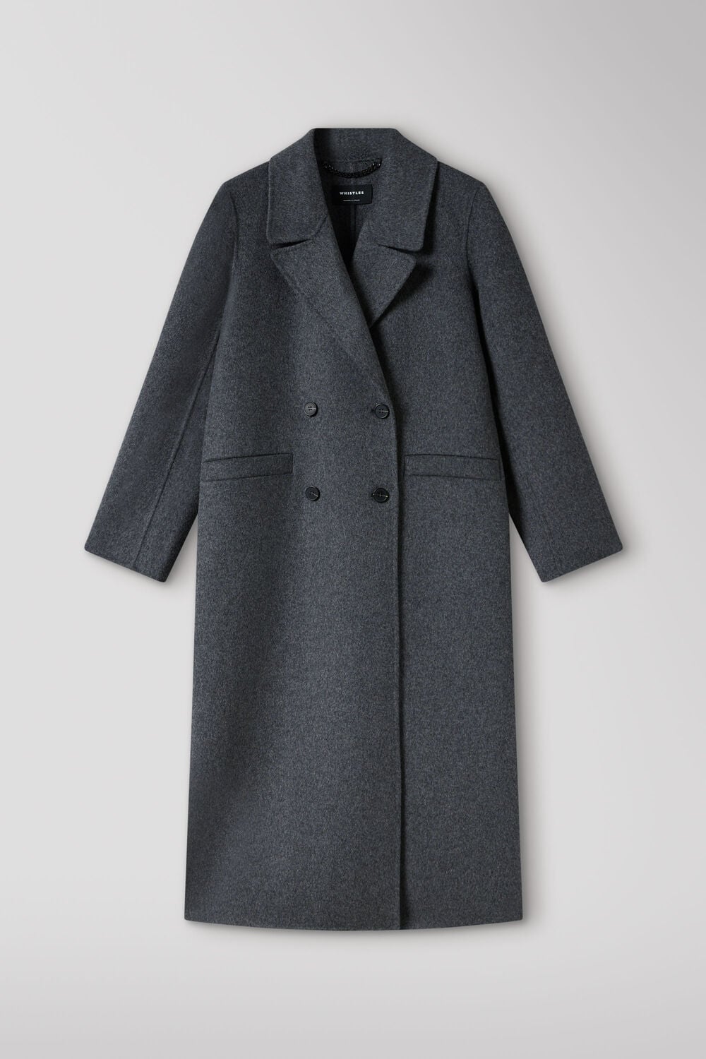 Relaxed Double Faced Coat