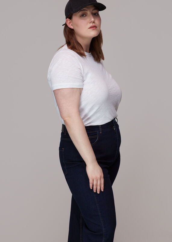 Stretch Barrel Leg Jean