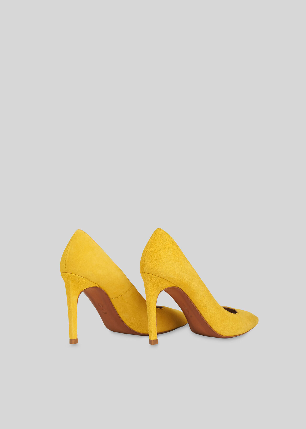 Cornel Suede Pump Yellow