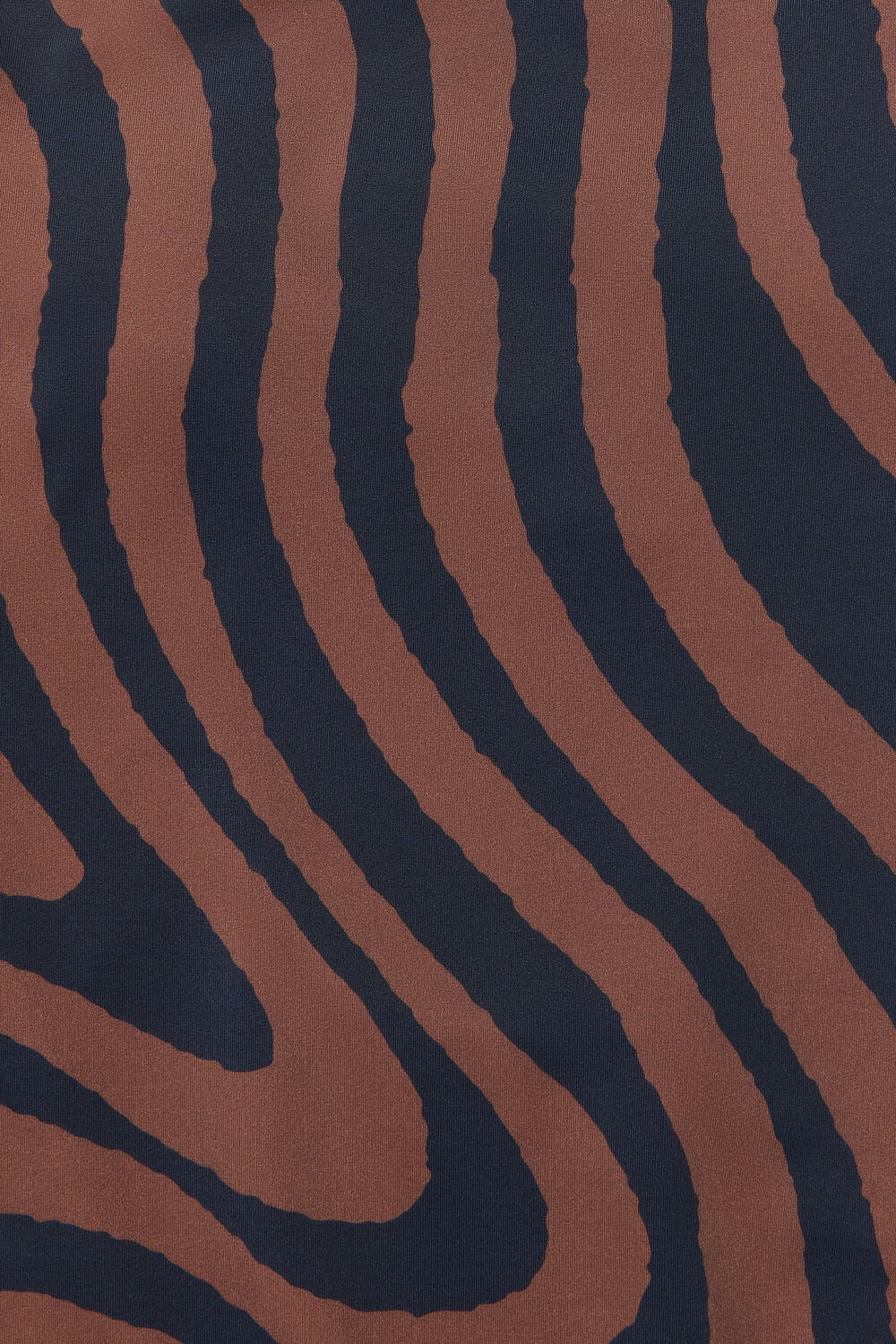 Navy Swirl Print Swimsuit