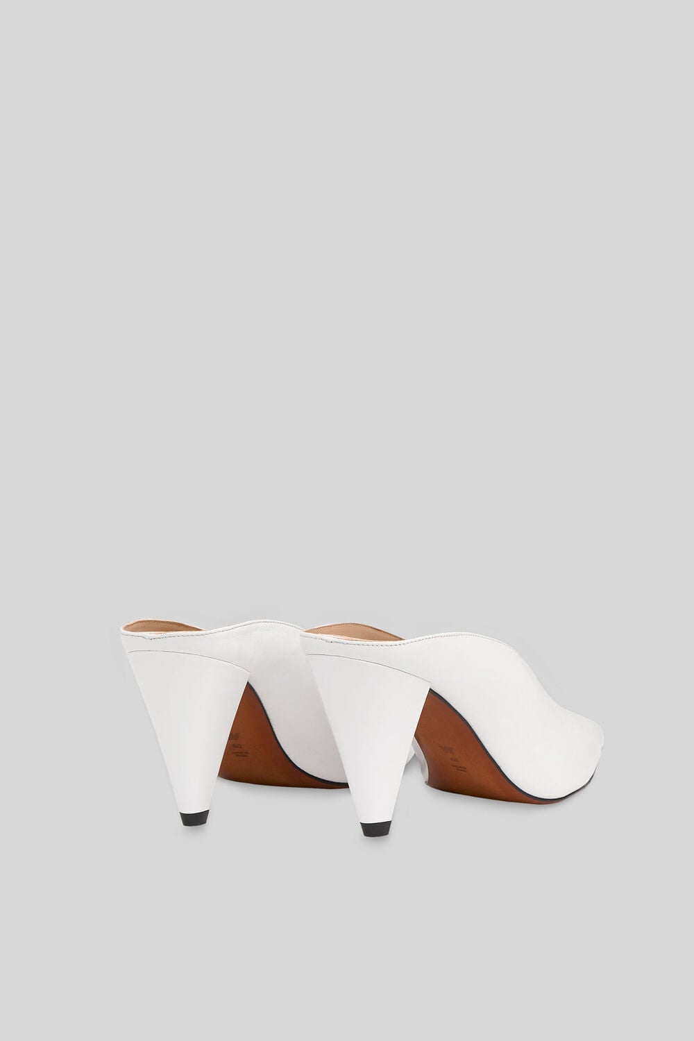 Ari Slip On Mule White