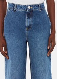 Wide Leg High Waist Jean