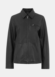 Kate Zip Leather Jacket