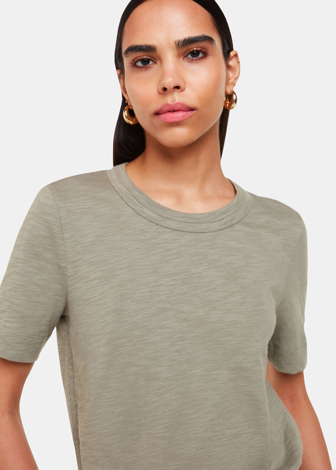 Rosa Double Trim T-Shirt