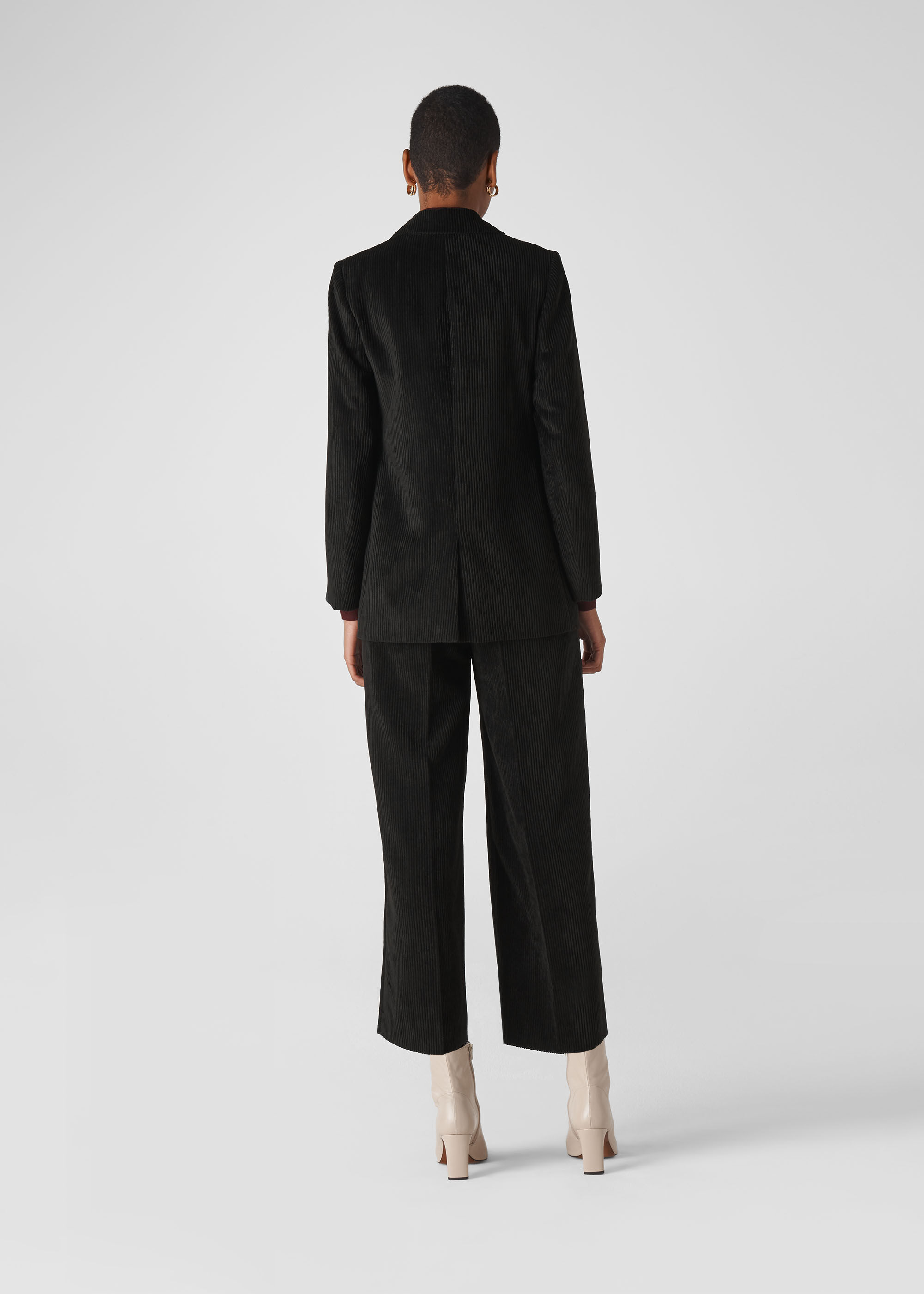 Cord Single Breasted Blazer