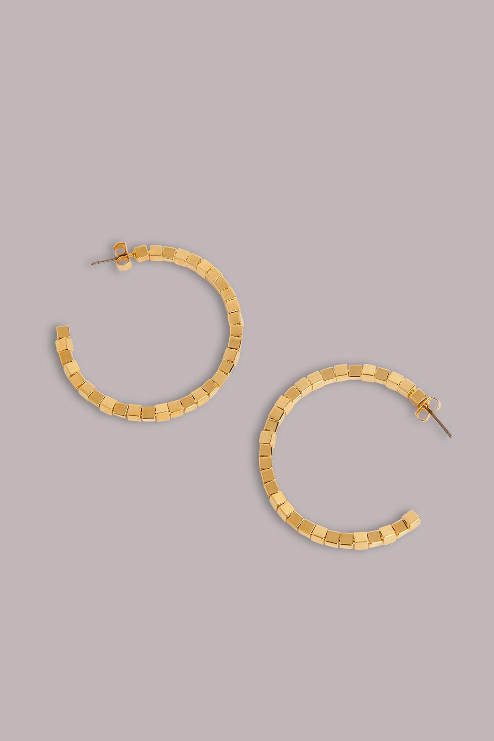 Square Bead Hoop