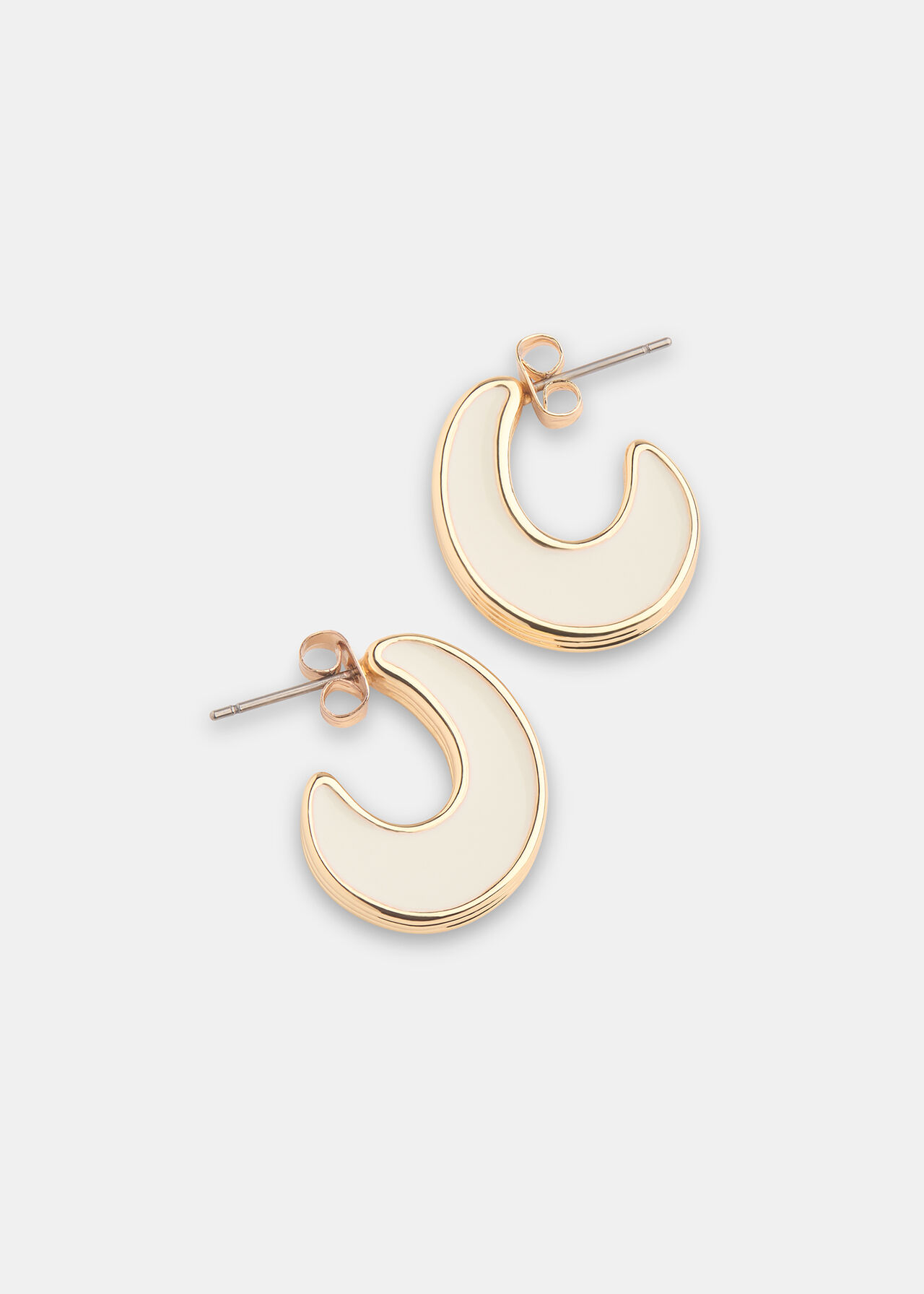 Double Enamel Earring