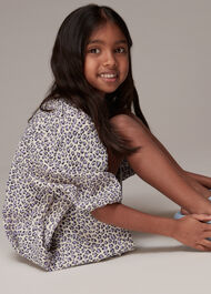 Dashed Leopard Wren Dress