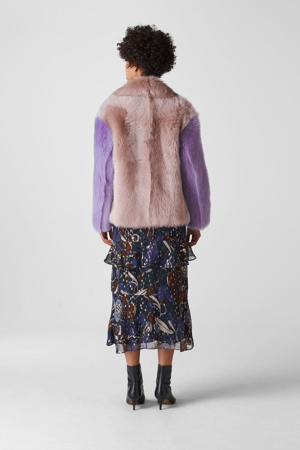Colourblock Toscana Coat Multicolour