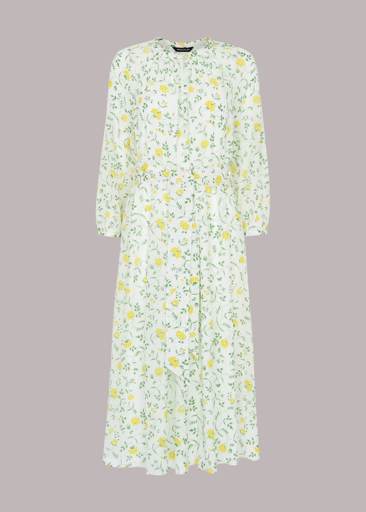 Savannah Floral Silk Mix Dress
