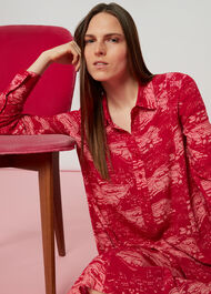 Field Print Dress