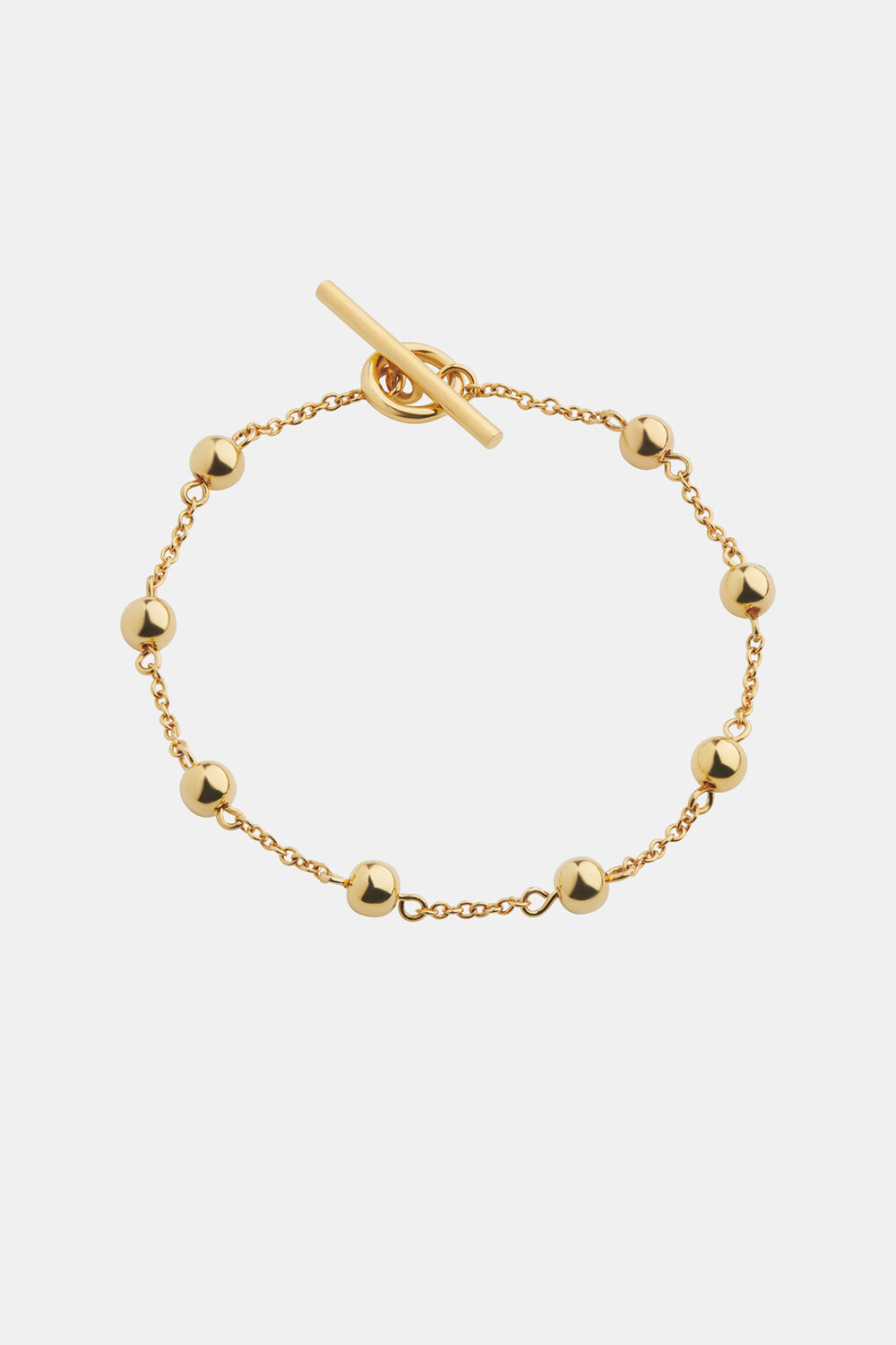 Beaded T Bar Bracelet