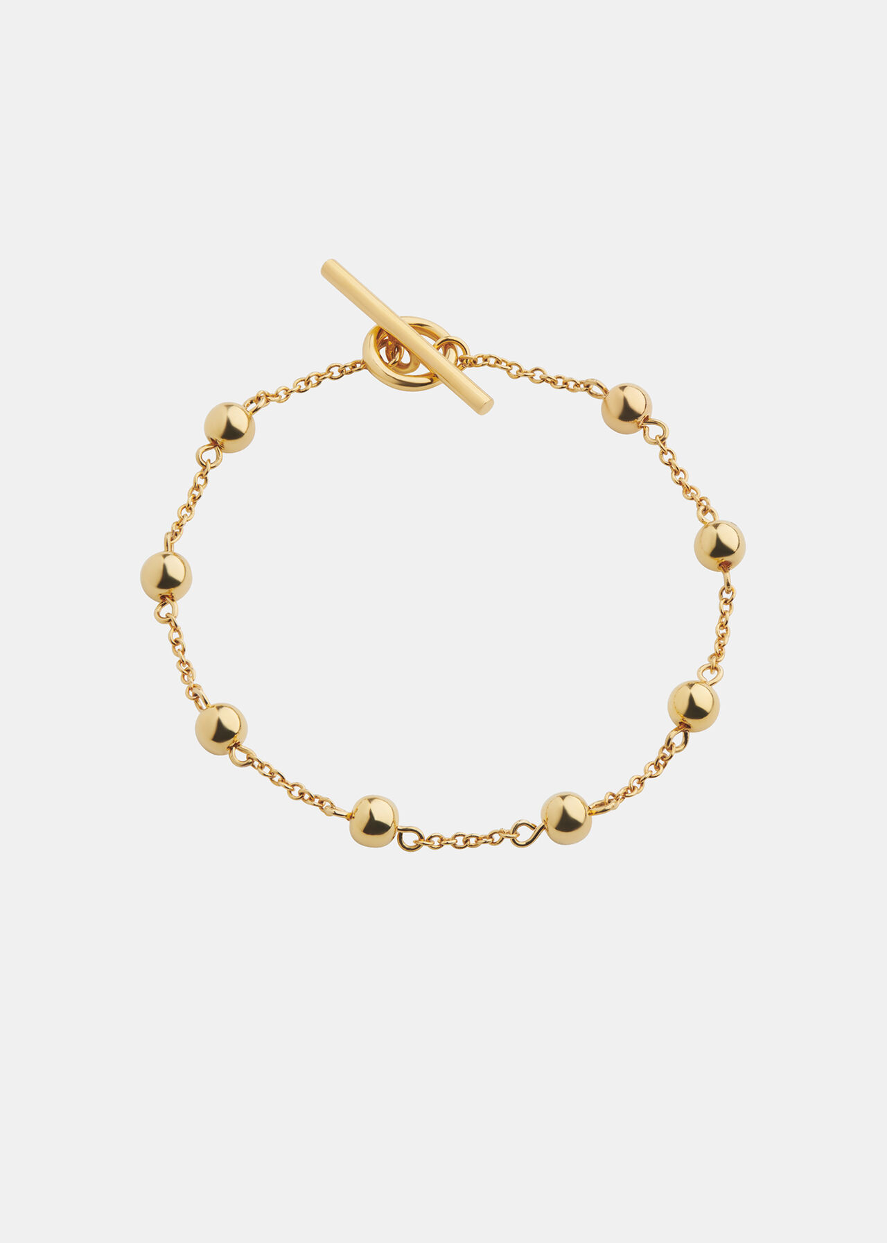 Beaded T Bar Bracelet