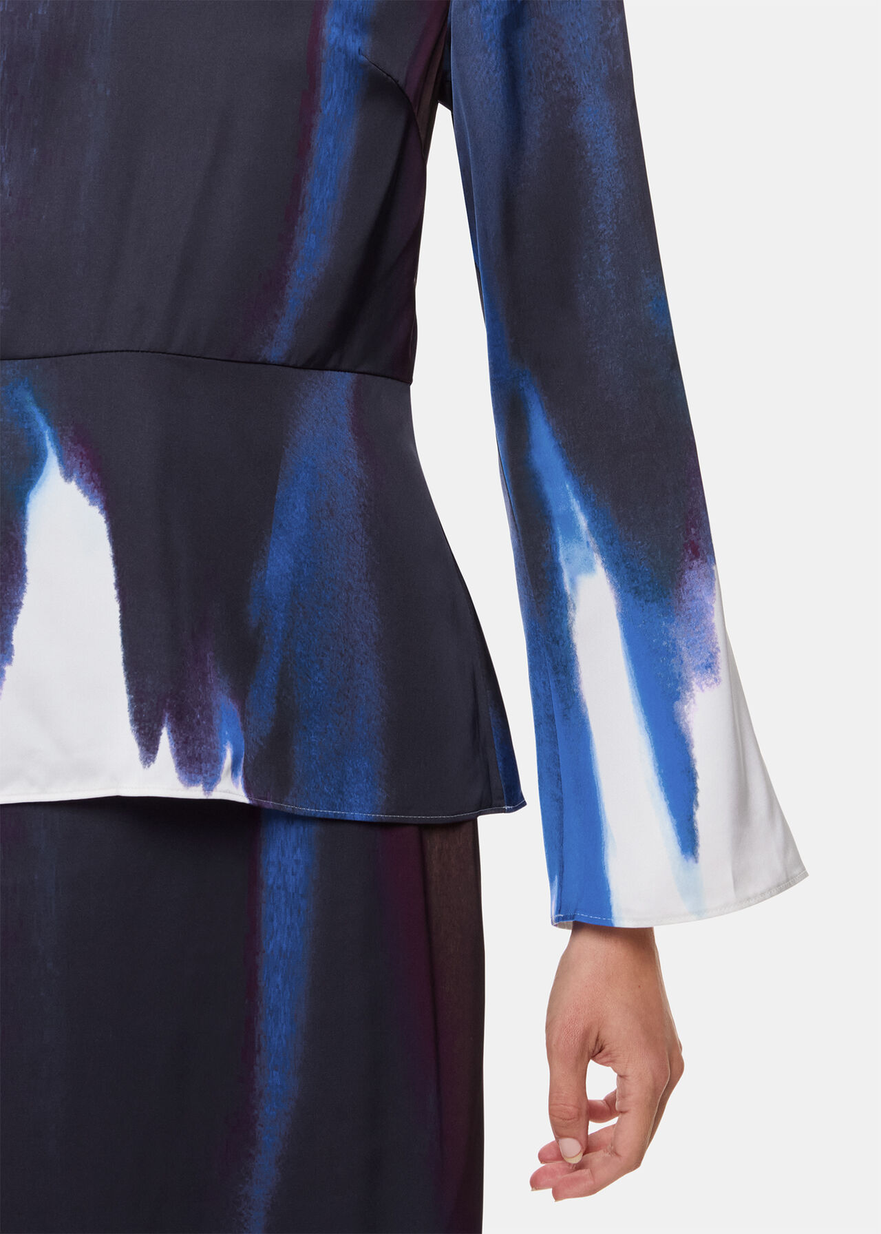 Ice Dye Print Top