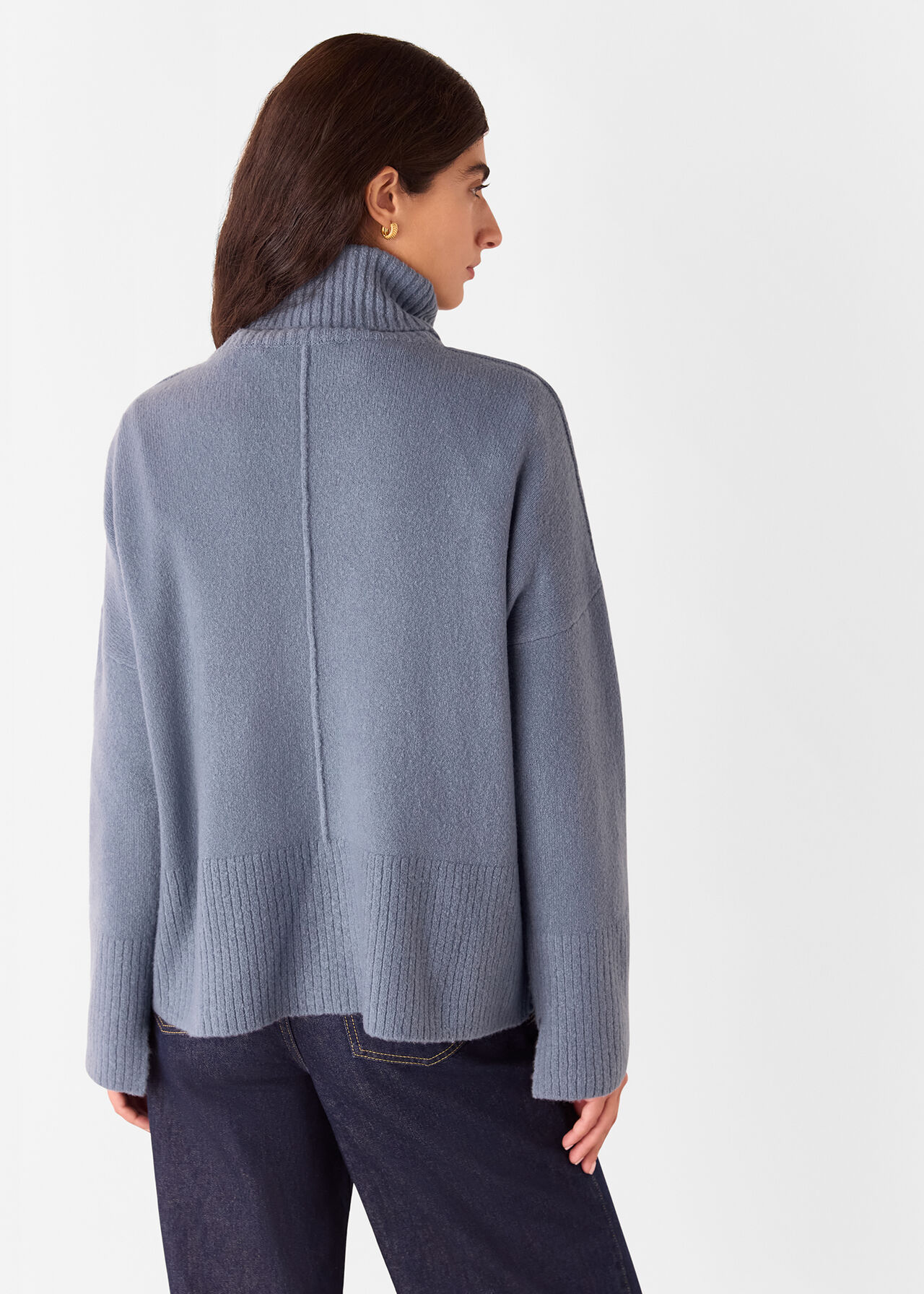 Whistles Wool Mix Roll Neck