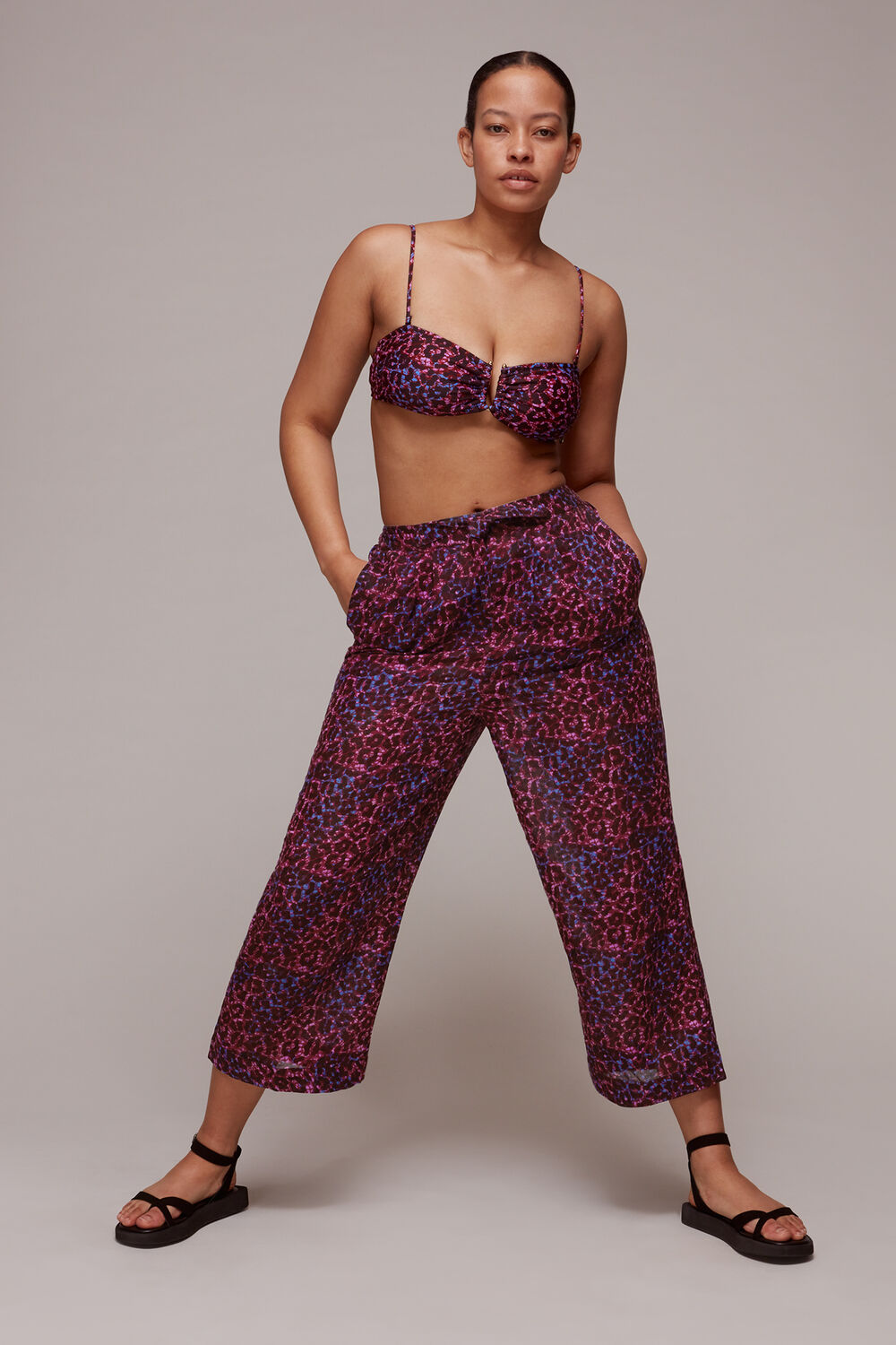 Layda Animal Beach Trouser