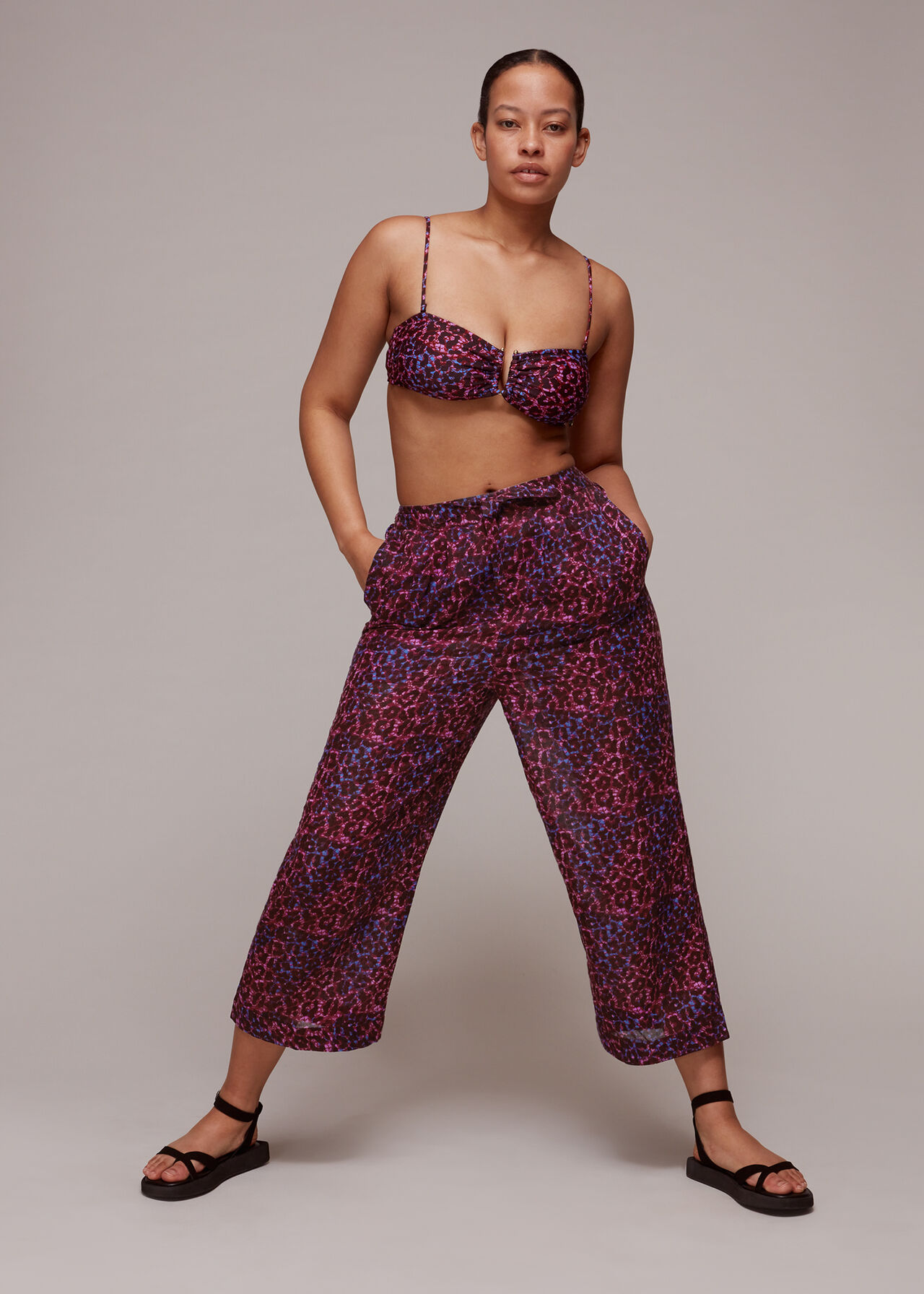 Layda Animal Beach Trouser