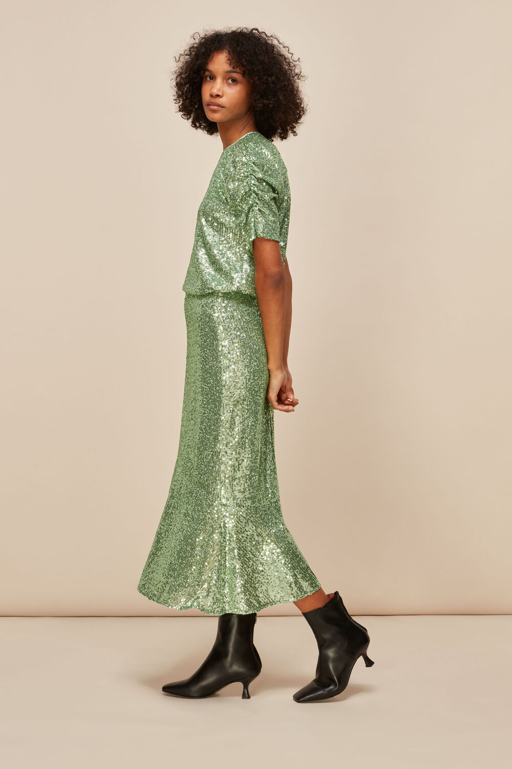 Seema Sequin Top