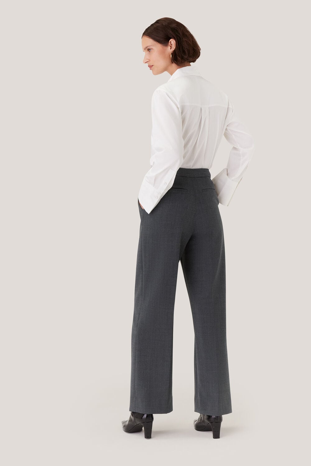 Natalie Wool Blend Trouser