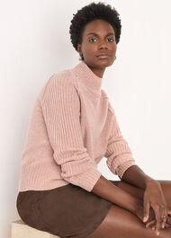Wool Funnel Neck Knit