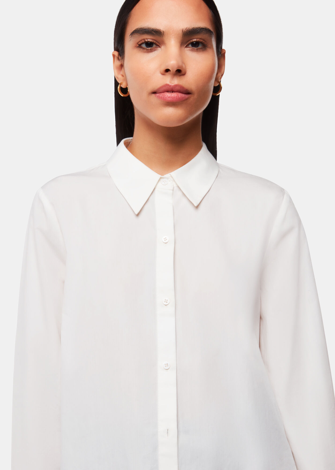 White Cotton Shirt | Boxy Fit | Shop Now at Whistles White Cotton Shirt | Boxy Fit | Shop Now at Whistles