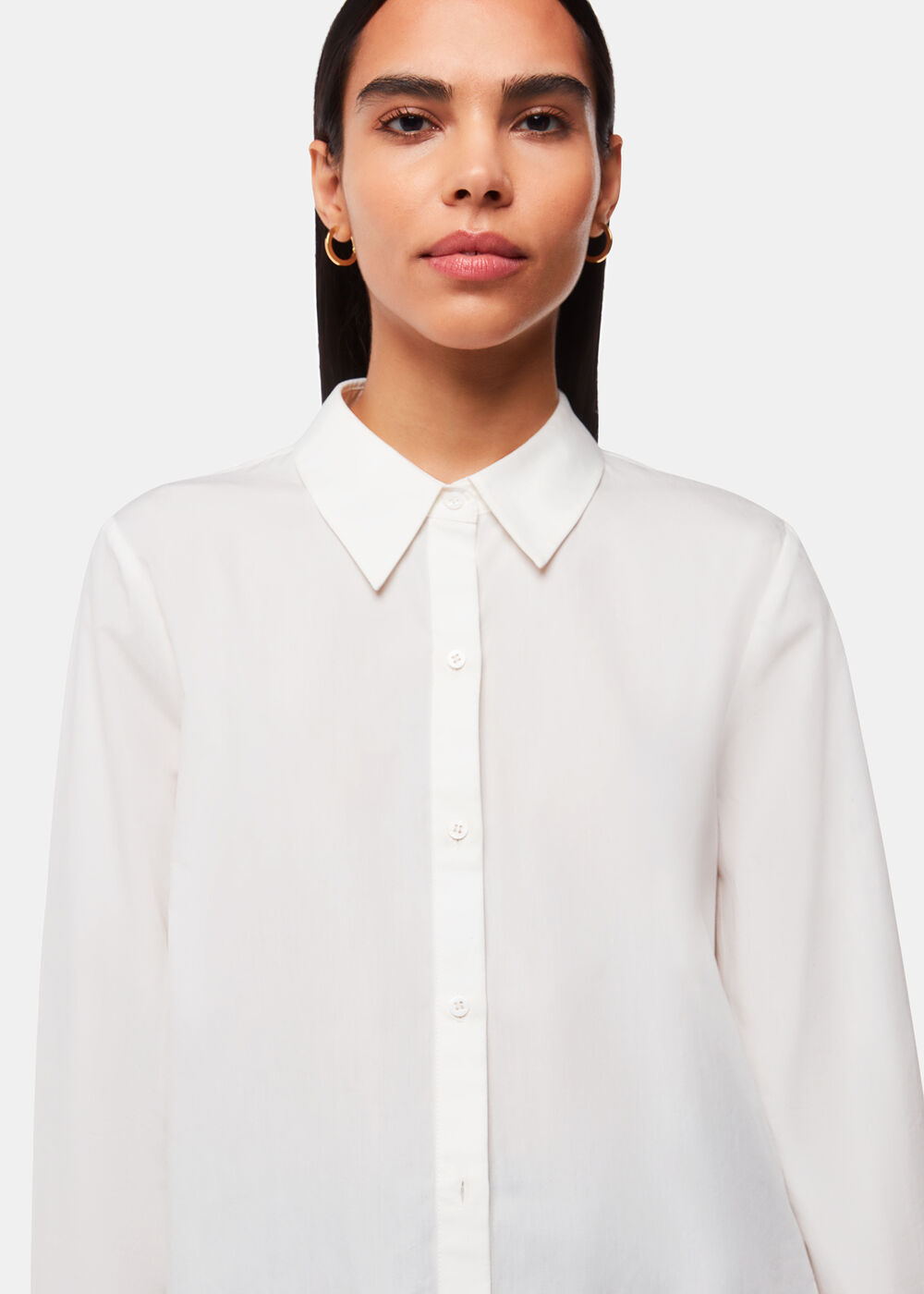 Boxy Cotton Shirt