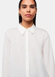 Petite Boxy Cotton Shirt