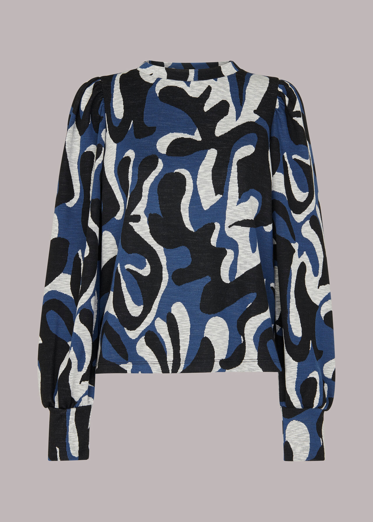 Foliage Jacquard Sweat
