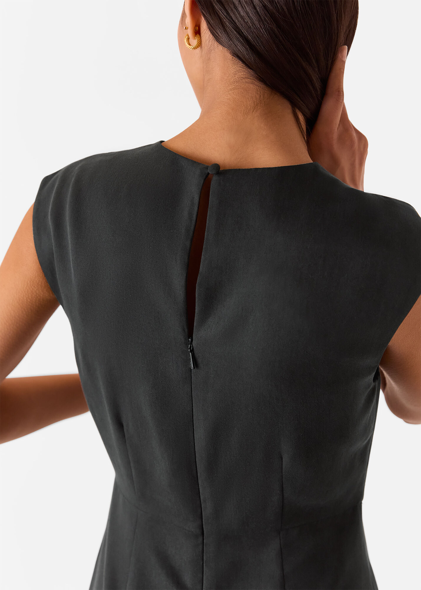 Black Twist Detail Mini Dress | WHISTLES | Whistles US | Black Twist Detail Mini Dress | WHISTLES | Whistles US |