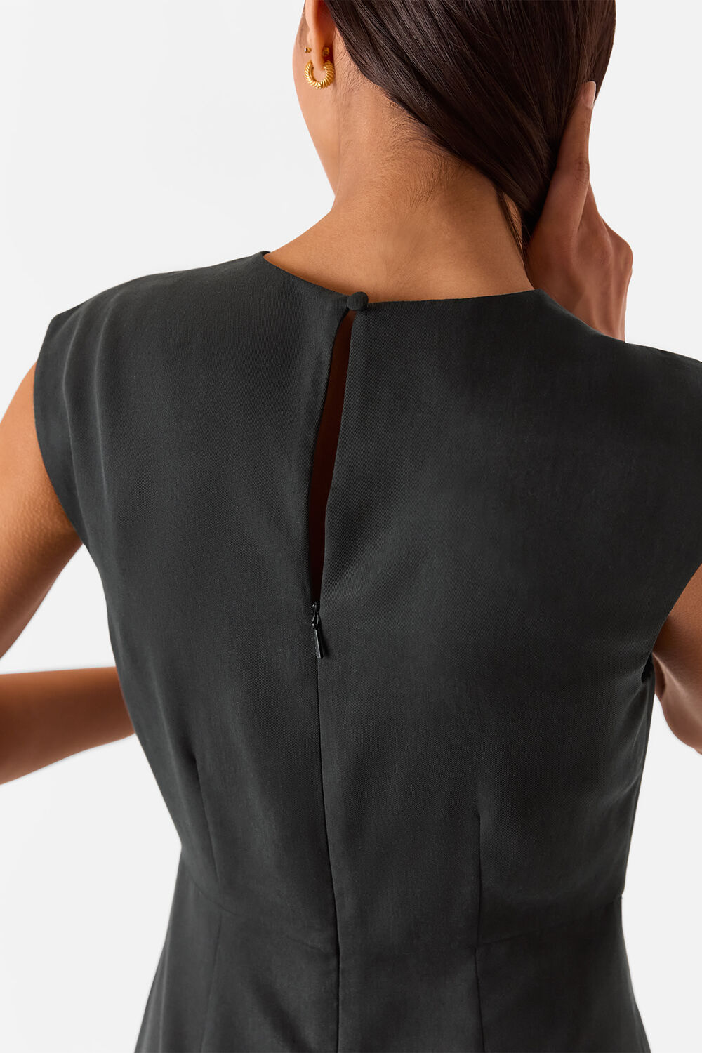 Twist Detail Mini Dress