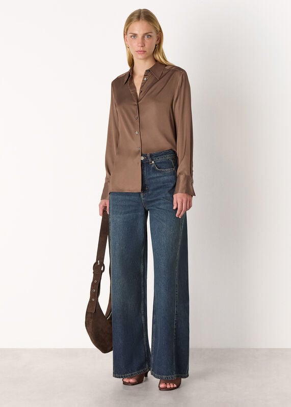 Bronze Metallic Shirt