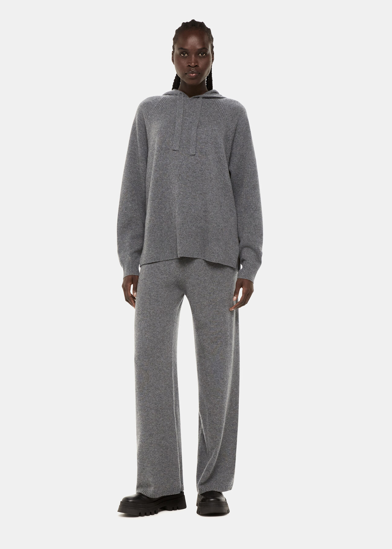 Cashmere Straight Leg Jogger