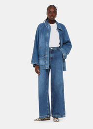 Wide Leg High Waist Jean