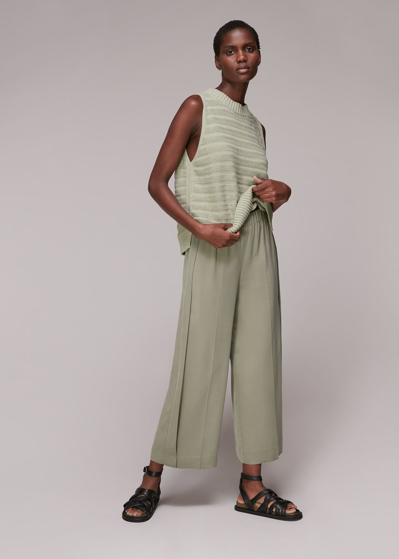 Wide Leg Trouser